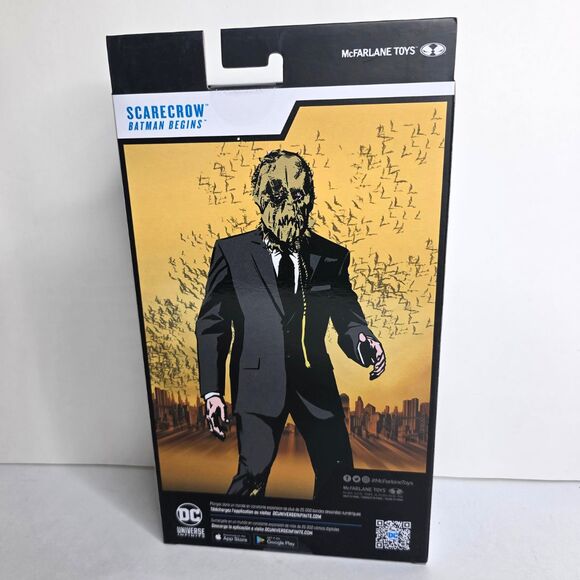 McFarlane DC Multiverse SCARECROW Batman Begins PLATINUM EDITION Chase - NEW - Picture 7 of 8